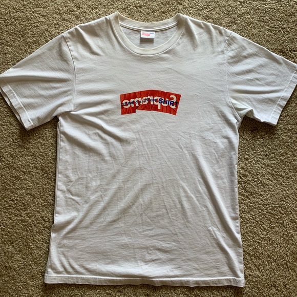 Supreme x CDG box logo 100% authentic 9/10